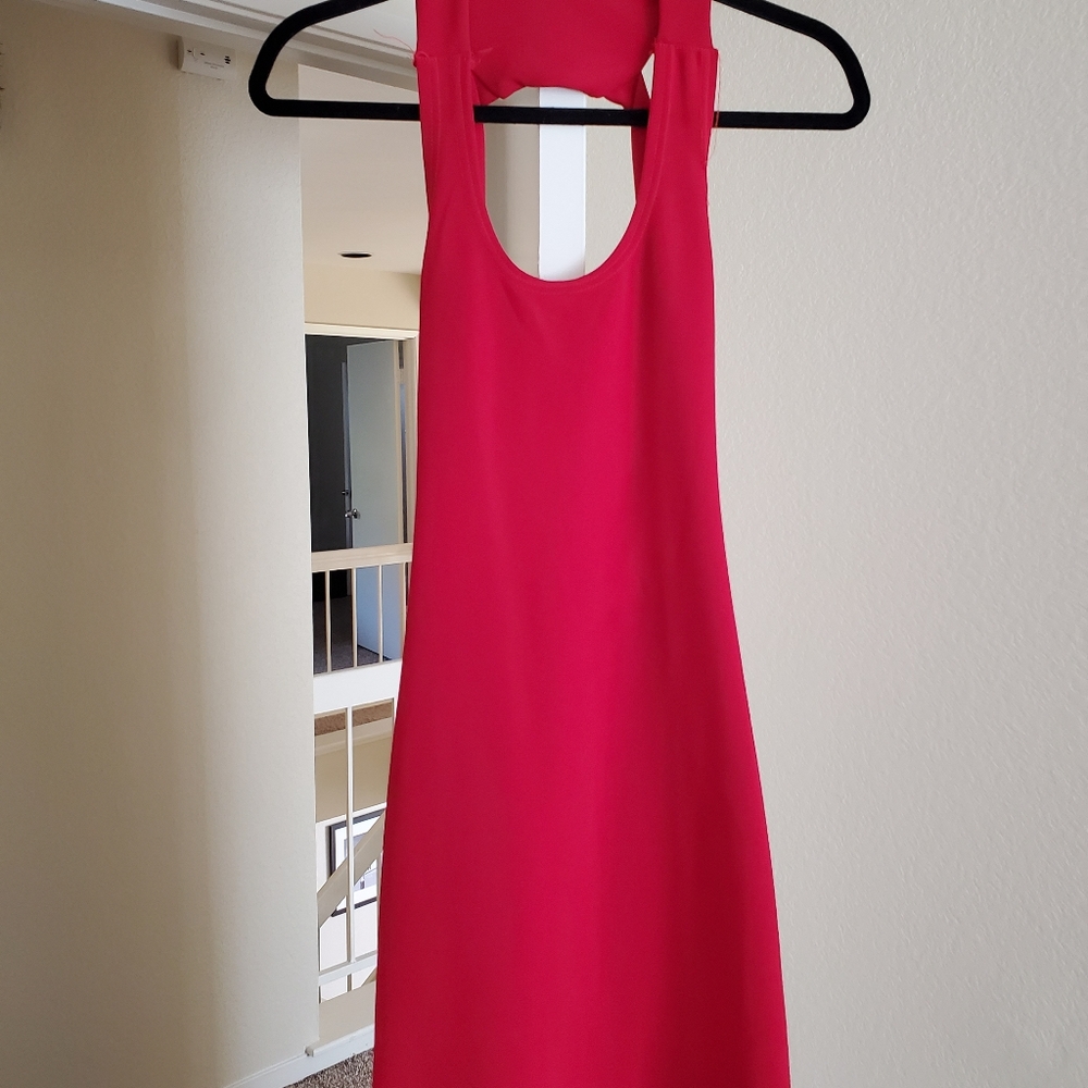 Red sexy dress